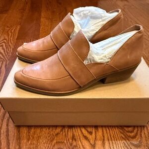 NIB Lucky Brand Leather Ankle Bootie